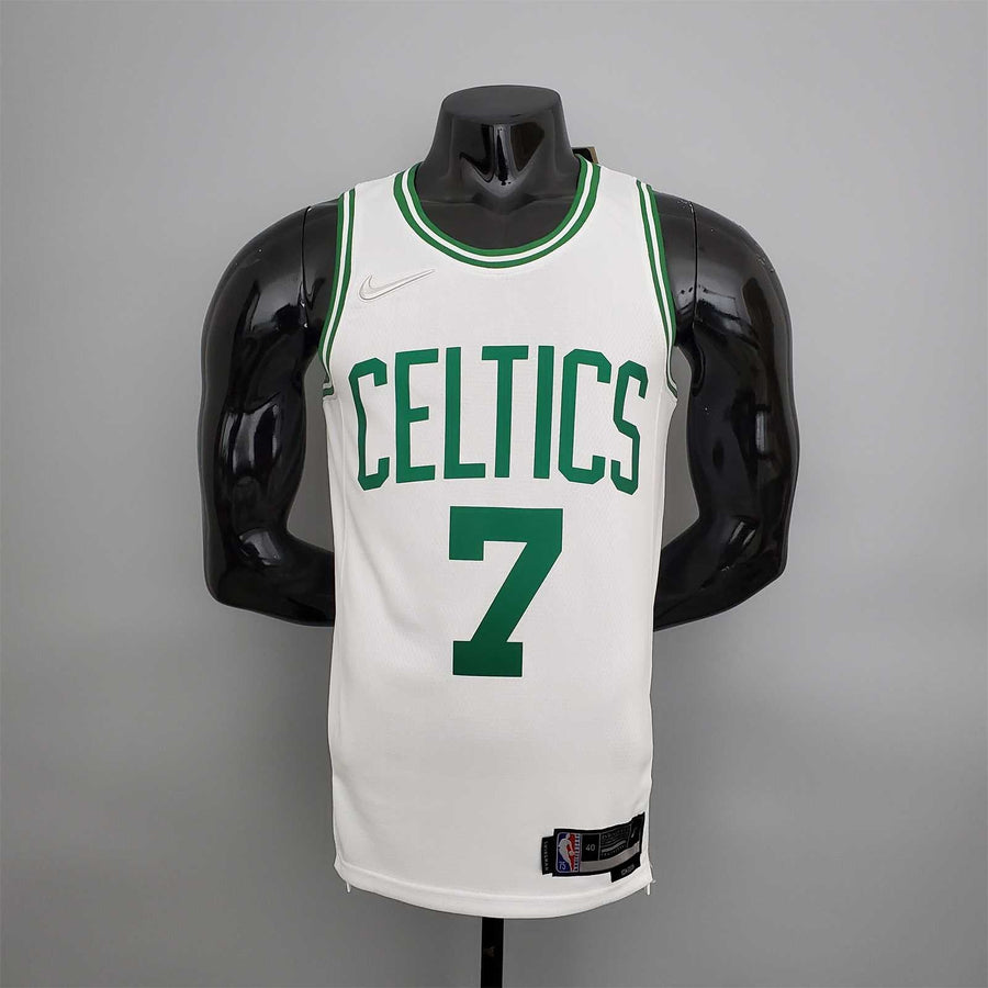 75th Anniversary Brown #7 Celtics White