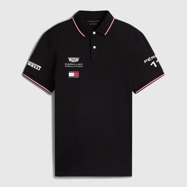 Cadillac F1 2026 Black Team Polo