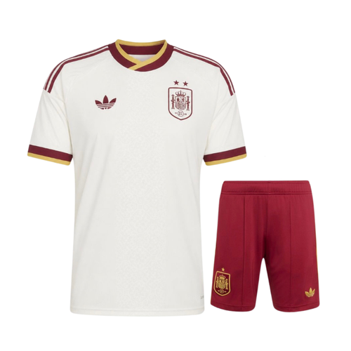 Spain 2 Star Champions 2026 Away Kids