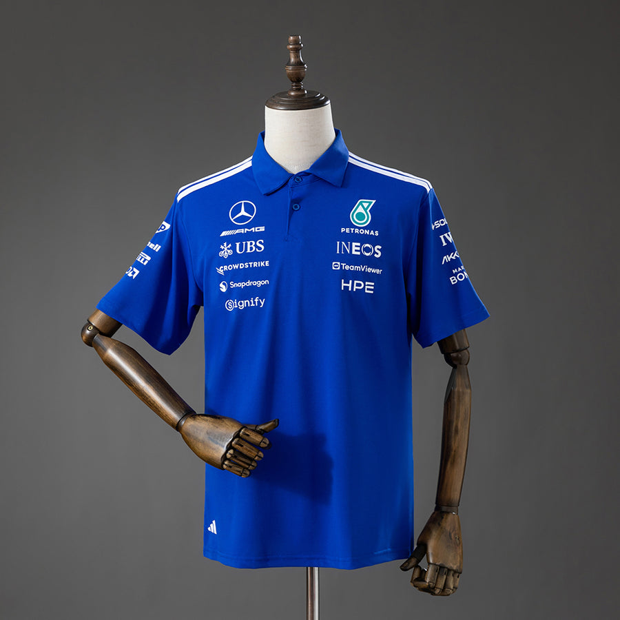 Mercedes 2026 Team Blue Polo