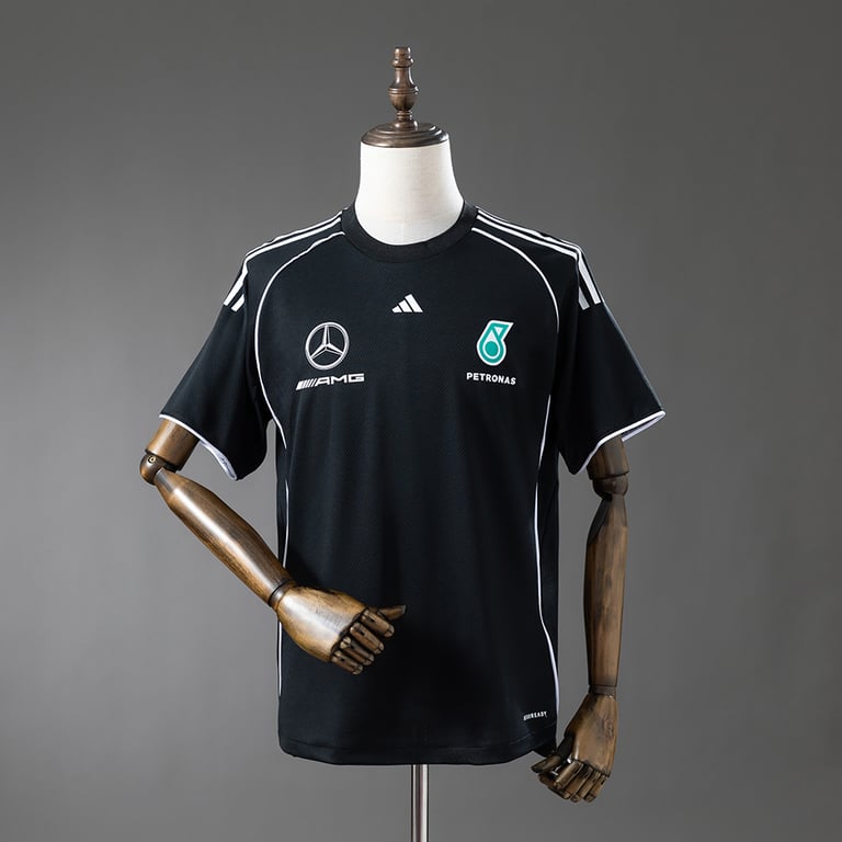 Mercedes Mechanics Black T-Shirt