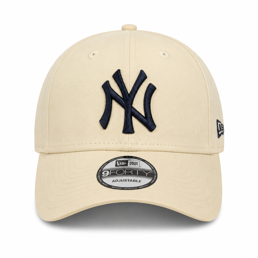 NEW YORK YANKEES BEIGE/BLACK NEW ERA