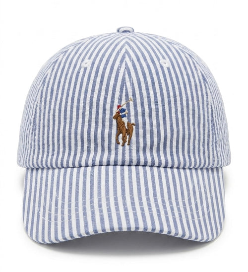 Polo Ralph Lauren Striped Seersucker Cap