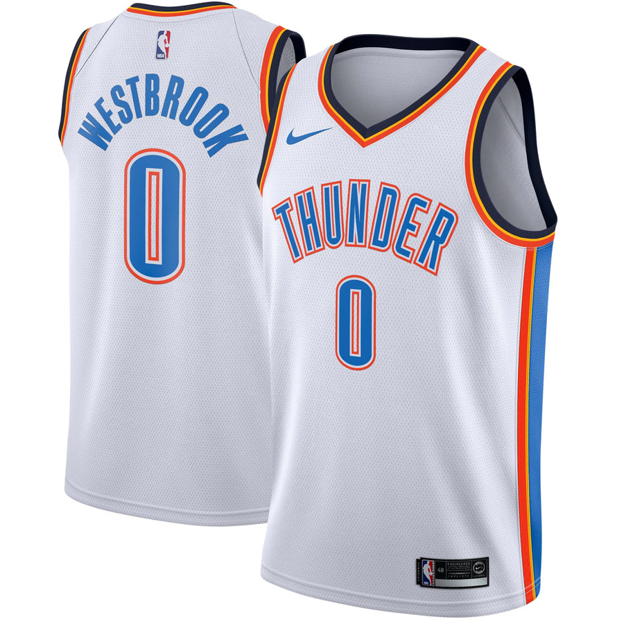 Russell Westbrook Oklahoma City Thunder jersey