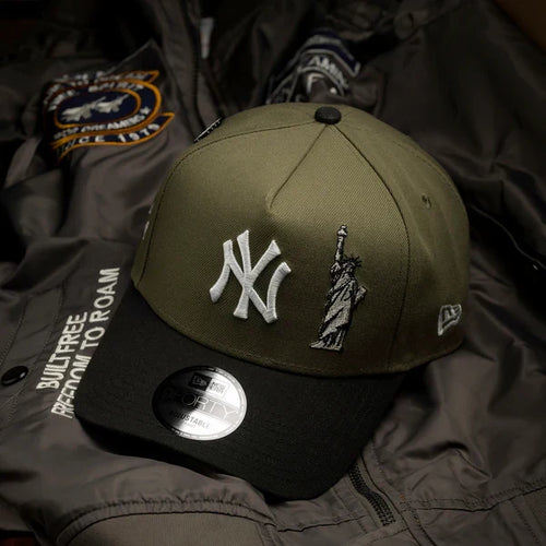 New Era 9FORTY A-Frame New York Yankees "Statue of Liberty" Cap
