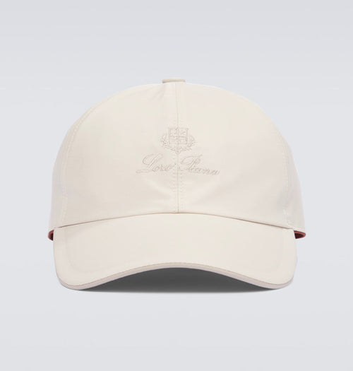 LORO PIANA WHITE CAP