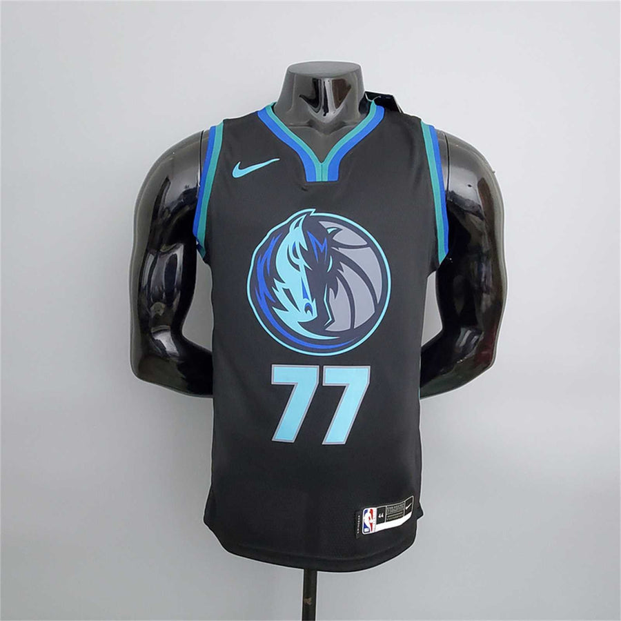 Lone Ranger DONCIC#77 Big Bull Head Black